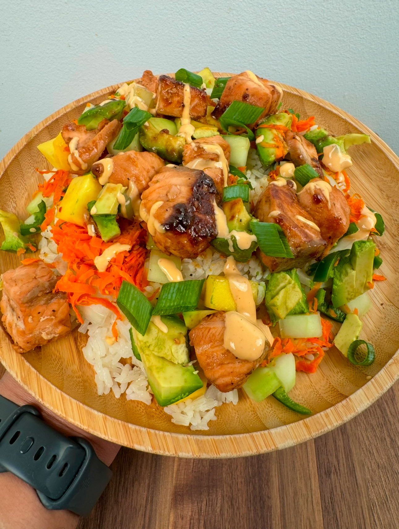 Teriyaki Salmon Bowl
