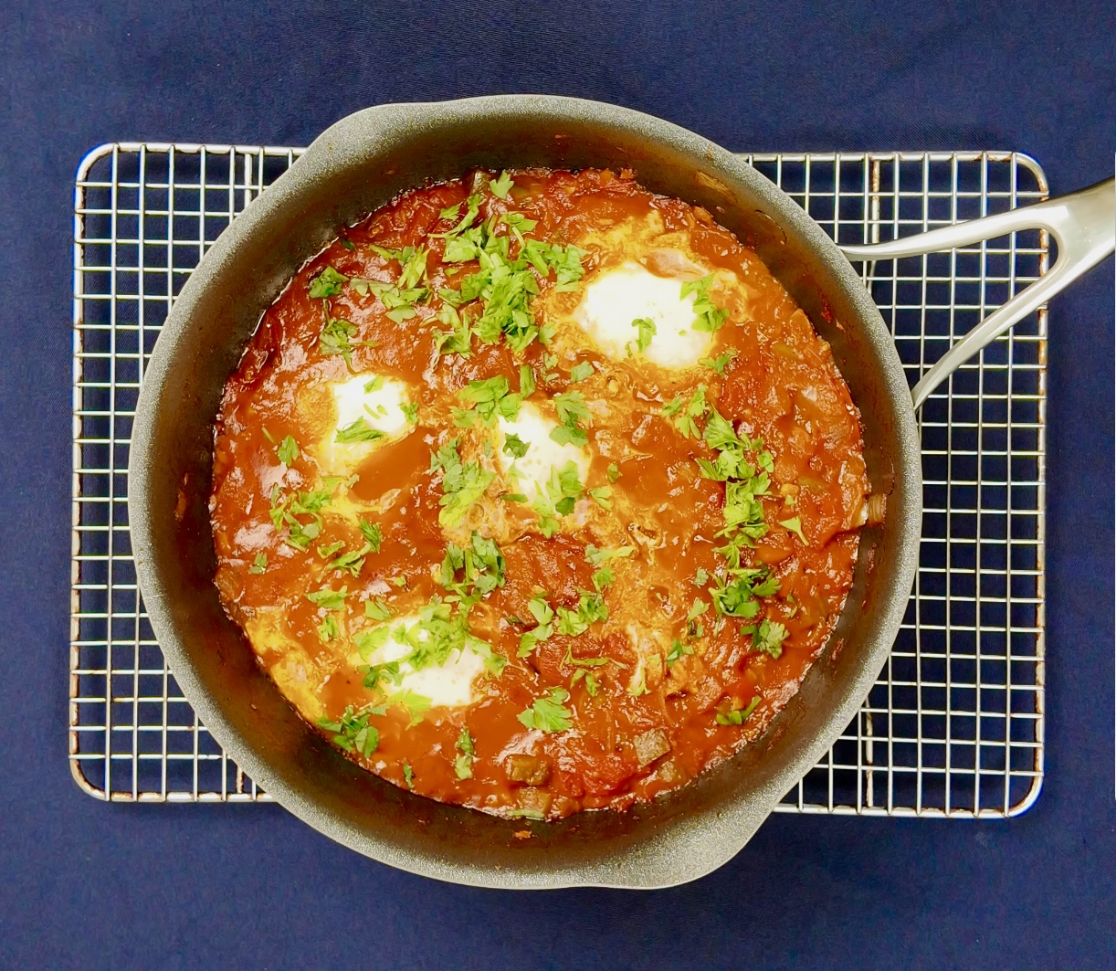 Shakshuka in a pan